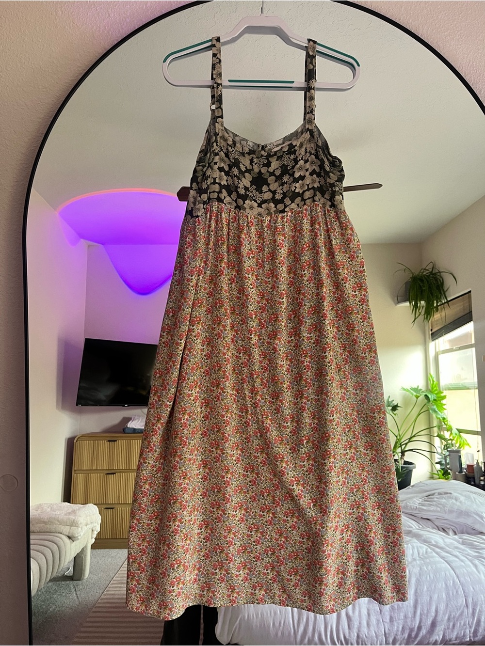 Natural life rayon maxi dress Large